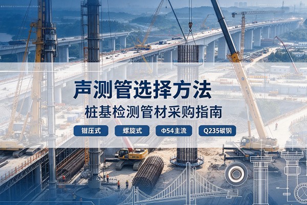 钦州声测管选型标准