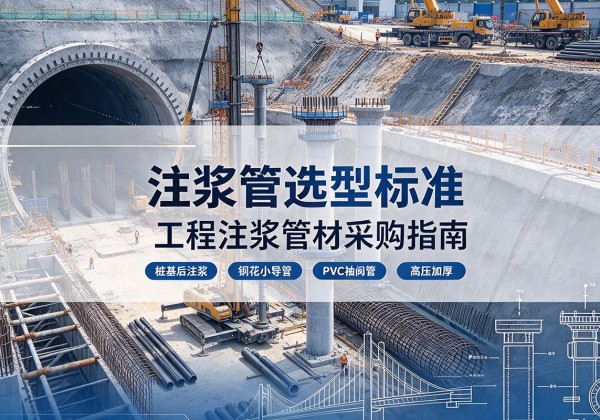钦州注浆管选型标准